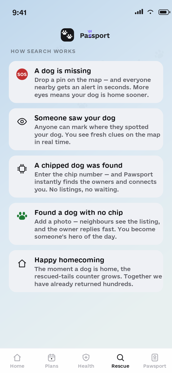 How the search works